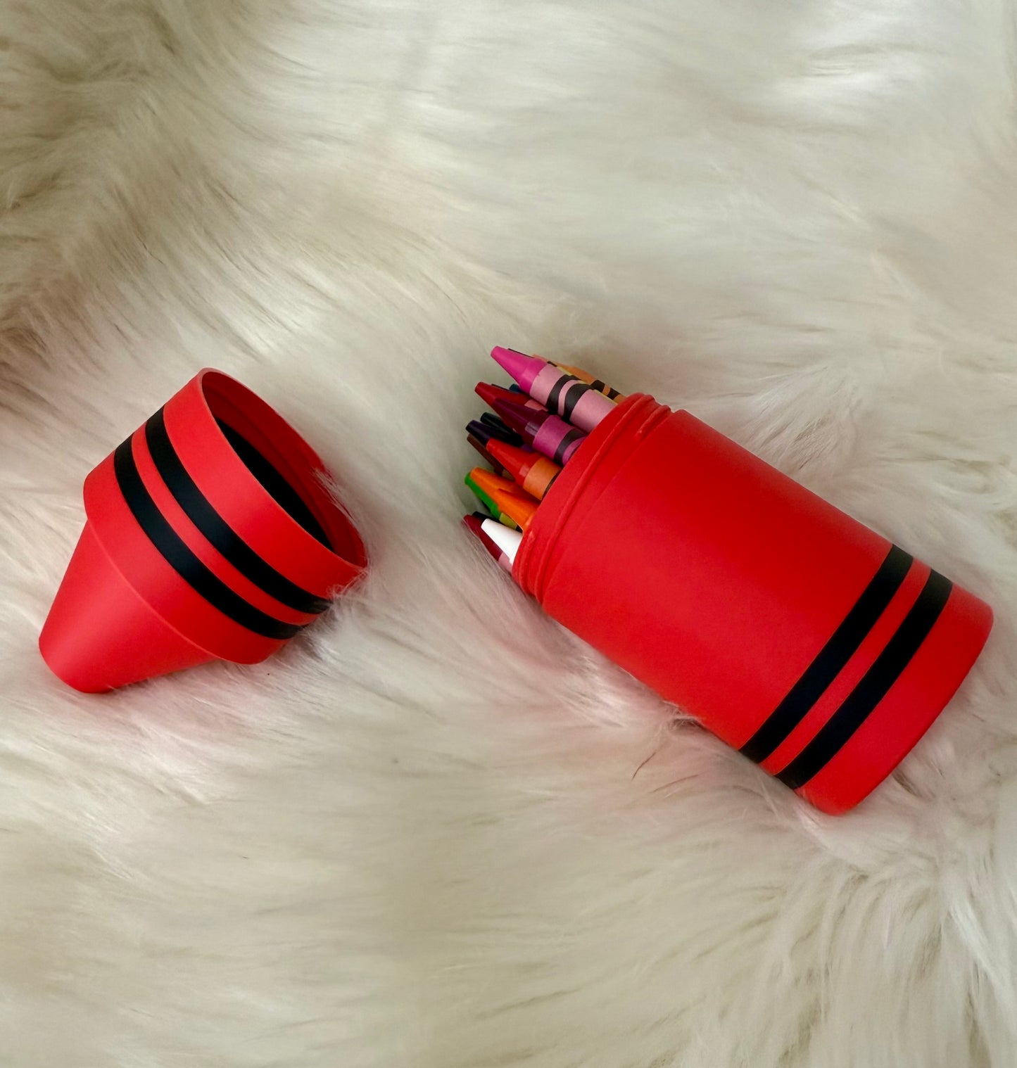 Crayon Shaped Crayon Holder