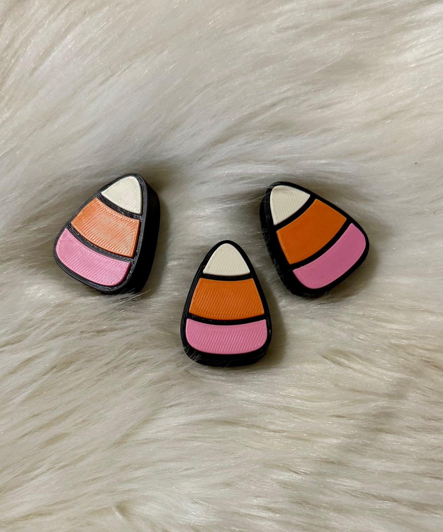 Cute Candy Corn Straw Topper