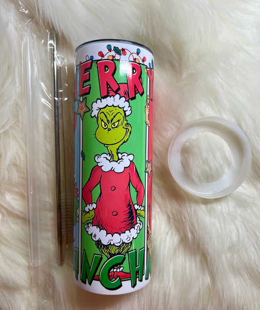 20oz Merry Grinchmas