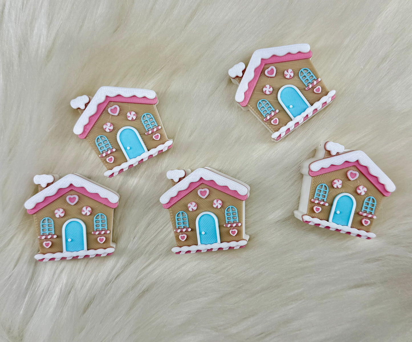 Gingerbread House Straw Topper