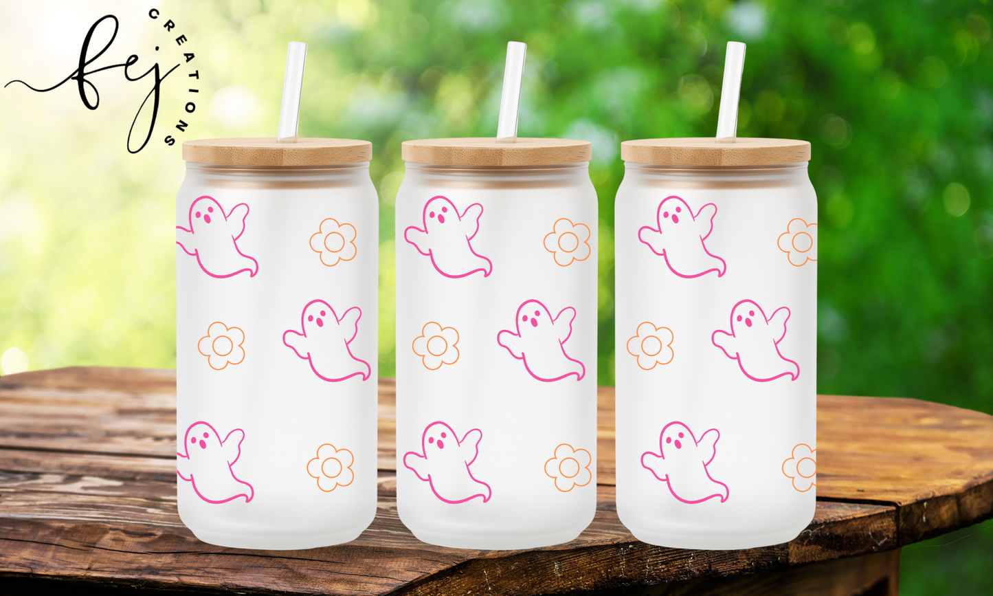 Ghost & Flower Outlines