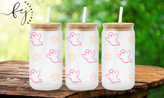 Ghost & Flower Outlines