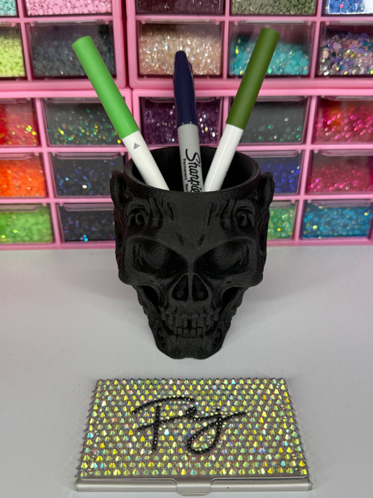 Skull Pen Holder