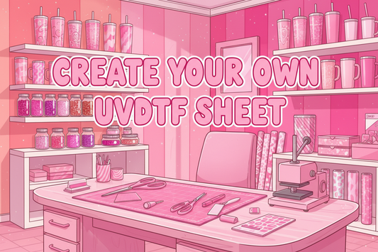 Create Your Own UVDTF Sheet